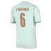 Frankrike Eduardo Camavinga #6 Bortedrakt VM 2026 Korte ermer